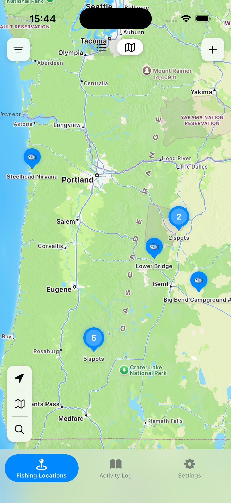 FishON! Pro - Map Overview