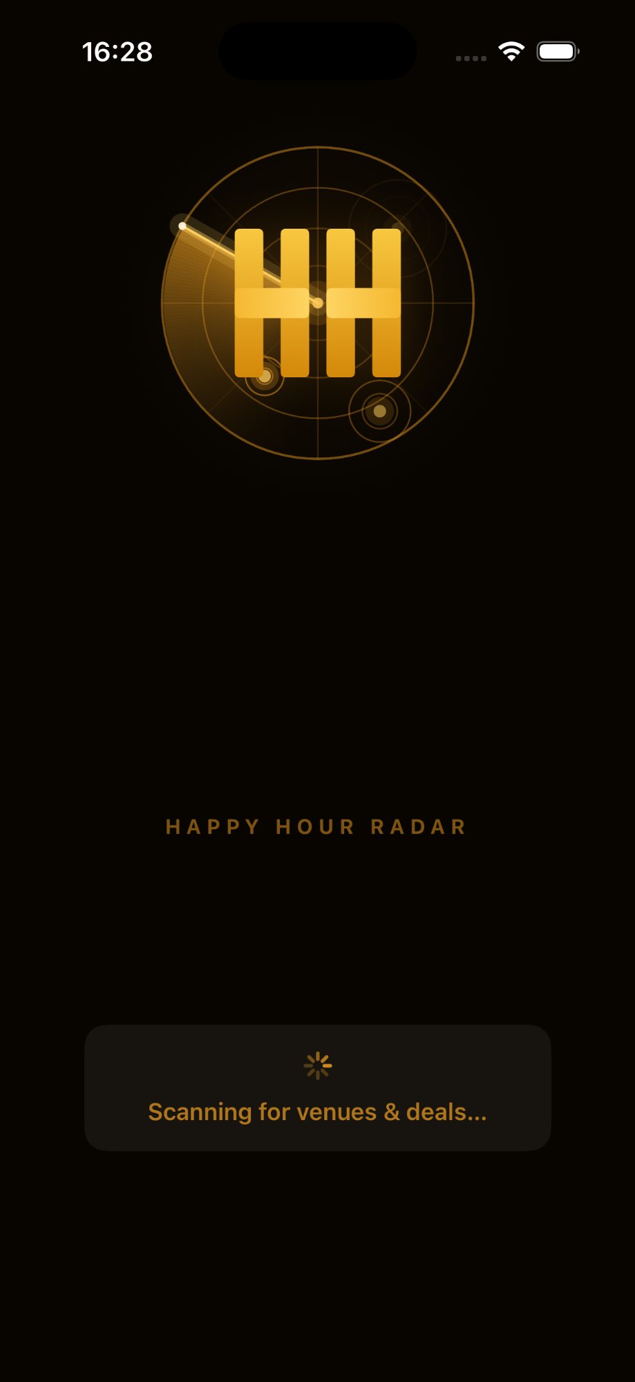 Happy Hour Radar - Splash