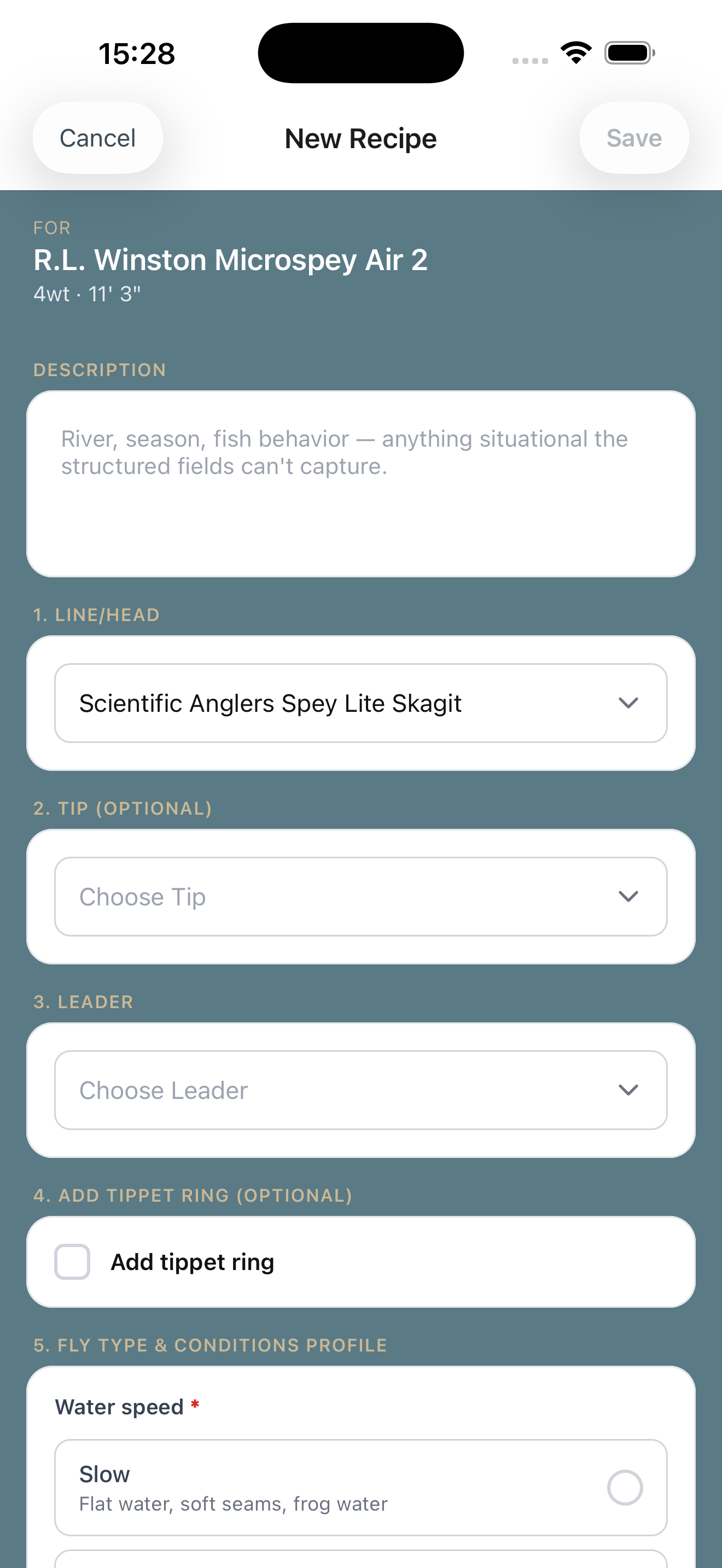 LDR | BLDR - Guided new-recipe builder