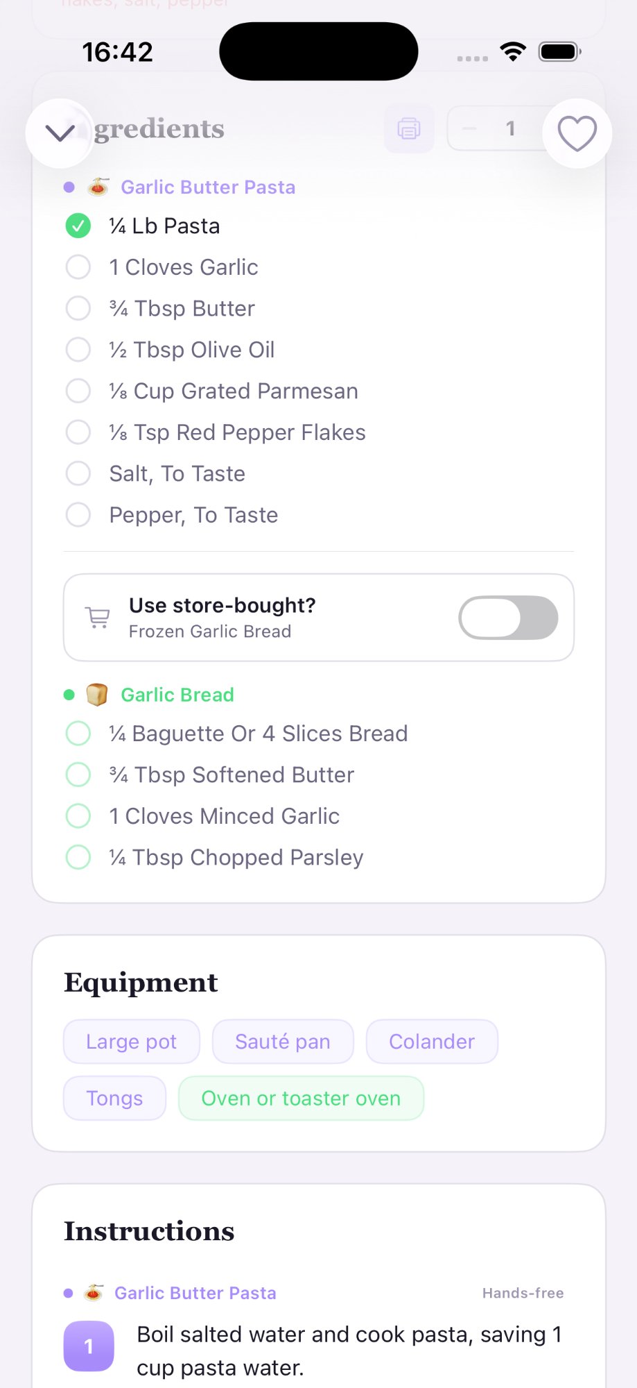 Pantry Wizard - Ingredients